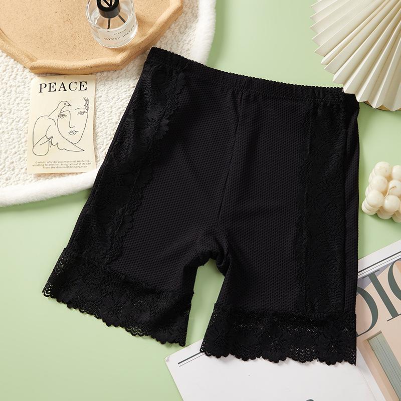 Plus Size Women's New Summer Lace Traceless Anti Slip High Waist Constricting Panties