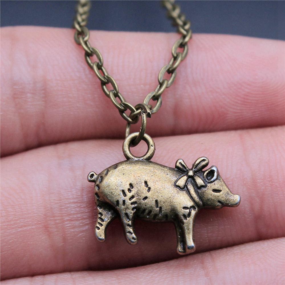 Pet Dog Cat Pendant Antique Bronze Metal Choker Necklace for Women New Arrival Gift