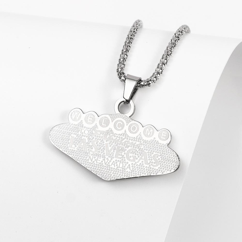 Fashion Trend European and American Popular Las Vegas Charm Necklace Necklace Jewelry