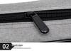 Handheld Crossbody Laptop Briefcase 15.6" - Single Shoulder, Large Capacity, Business Casual Tablet Bag