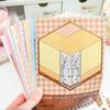 45sheets/bag Sticker Book 3D Miniature Landscape Stickers For Decoration Collage Scrapbook Stationery Creation DIY Sticker