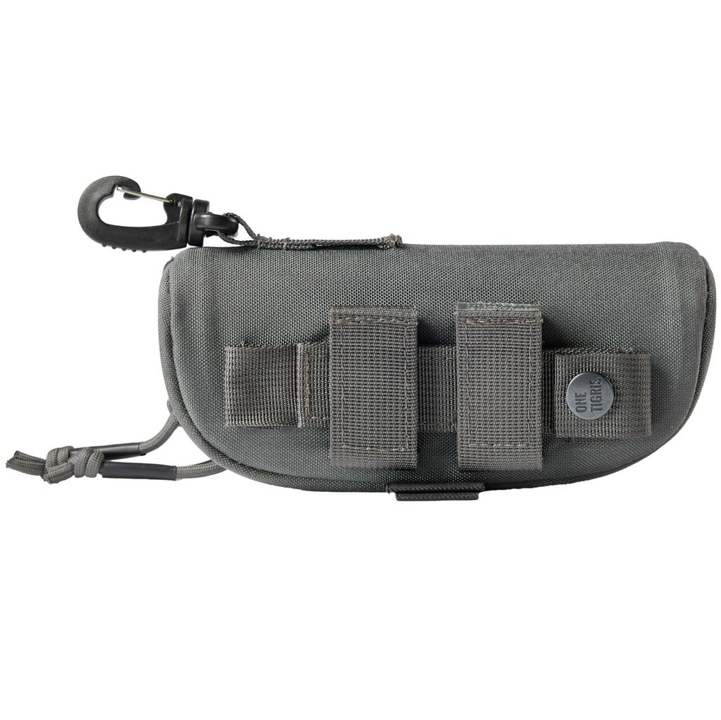 ONETIGRIS Hard Sunglasses with Carabiner and Molle Design for and Outdoor Activities Case, Large, Closure, Hanging, Military-Style Fishing, Hiking,
