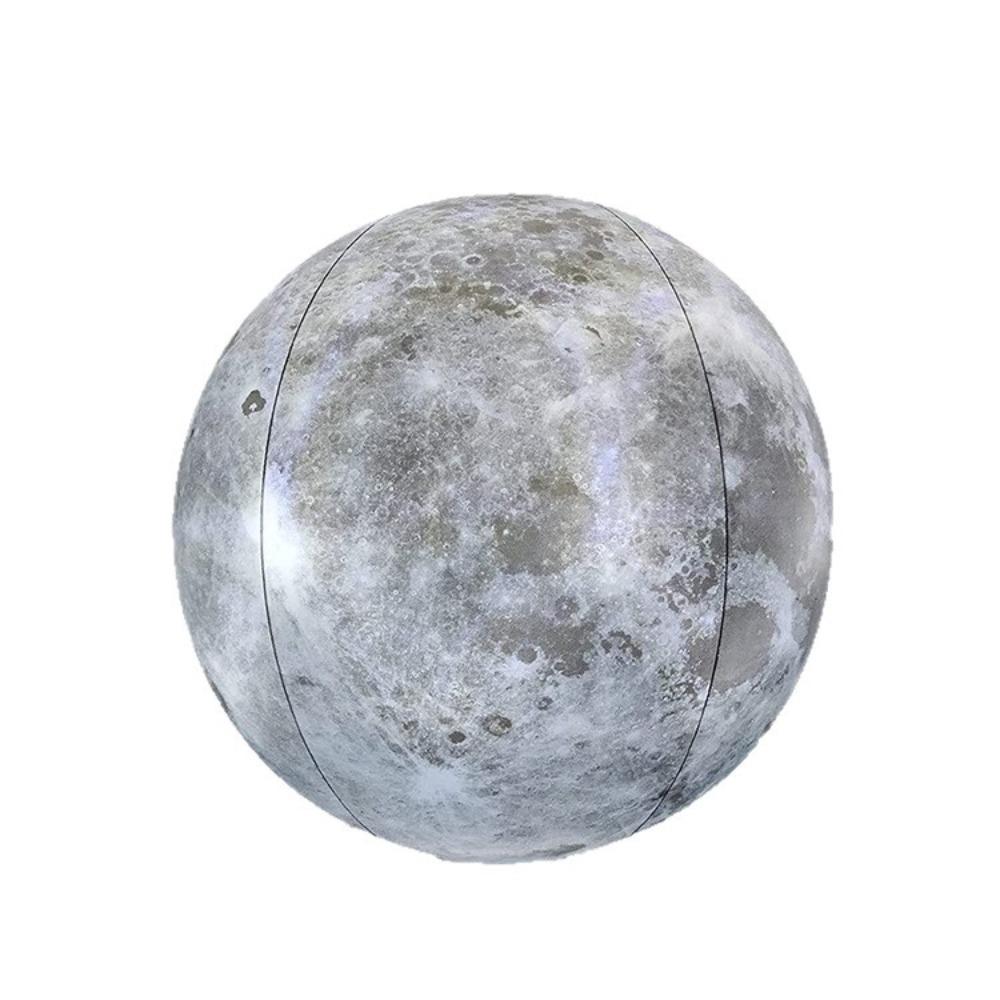 Moon-Shaped Led Light Ball 16-Color Led Glowing Ball Toy Ball Inflatable Moon Ball  Events Moon