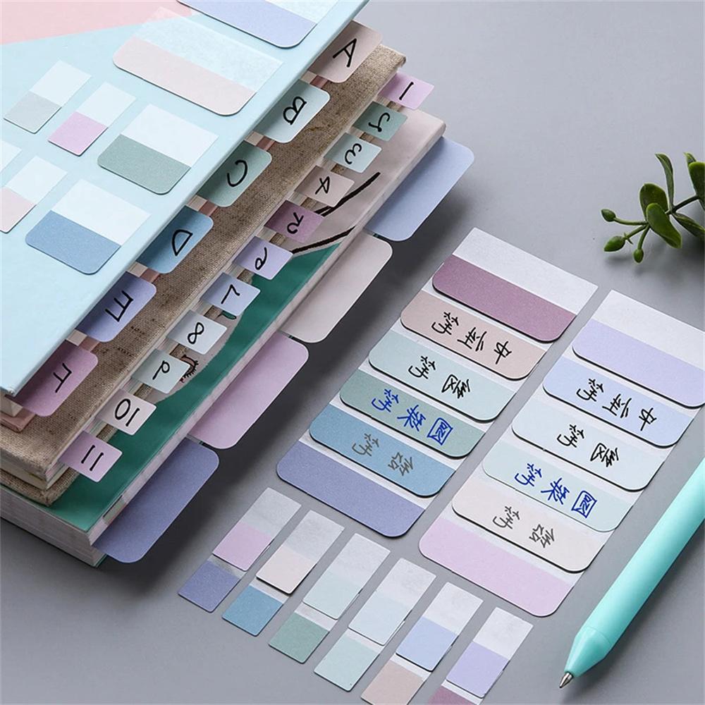 60 pieces Colorful Classified Writing Index Stickers - Easy Organization, Reusable, and Removable - Perfect for Bookmar Tabs Arrow Flags Sticky