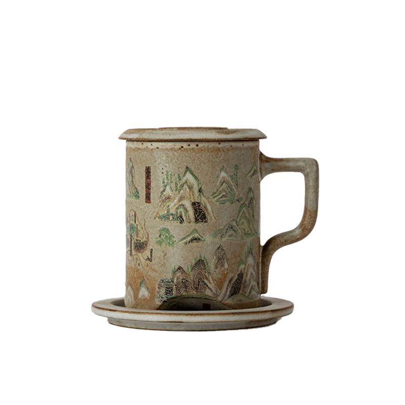 Wanqiantang Dunhuang Ceramic Tea Separation Cup