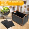 2Pcs 12 Bottle Felt Wine Carrier Tote Bag Collapsible Wine Bottle Carrier with Handles For Travel Camping And Picnic Protective