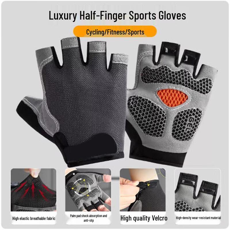 Perdi Cycling Half-Finger Gloves L