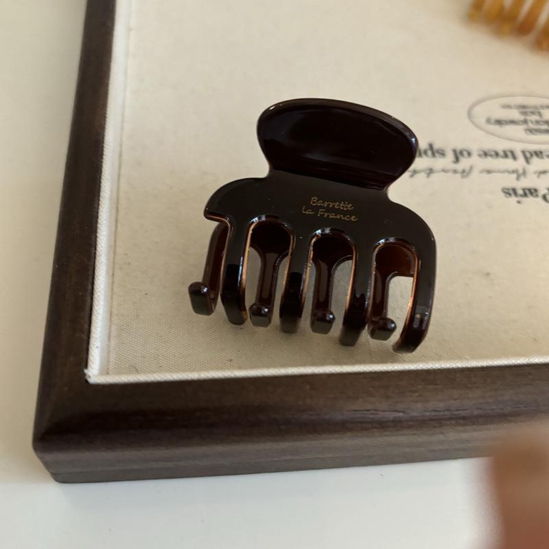 

Korean Gold Label Acetate Long Tooth Hair Clip - Shark Clip for Half Updo and Bun Styles