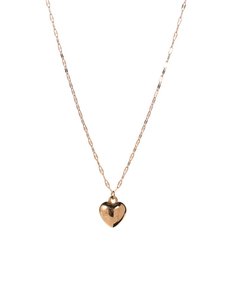 Edelstahl Liebesherz Halskette für Frauen 2025 Neue Trendige Lippenkette Einfache Anhänger Halskette Schmuck Geschenk