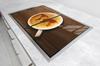 Glass Protective Plate for the Stove 2x45x52 Coffee