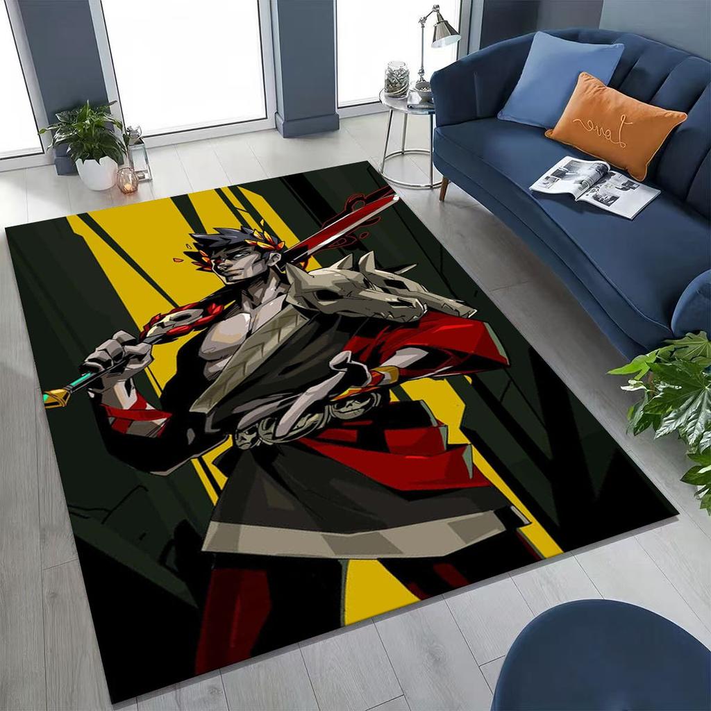 3D Classics Game Hades Cartoon Gamer Rug for Bedroom Living Room Sofa Home Doormat Decor, Large Kid Play Non-slip Floor Mat Gift