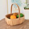 Cesto da picnic grande in vimini con manico Designs Accessorio per giardino Frutta Caramelle Vino e Raccolta Uova di Pasqua