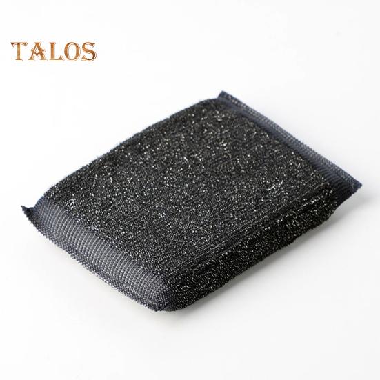 6Pcs Stainless Steel Wire Dish Cloth Cookware Cleaning Dirt All-Purpose Scrub Pads Heavy-duty Kitchen Sponges