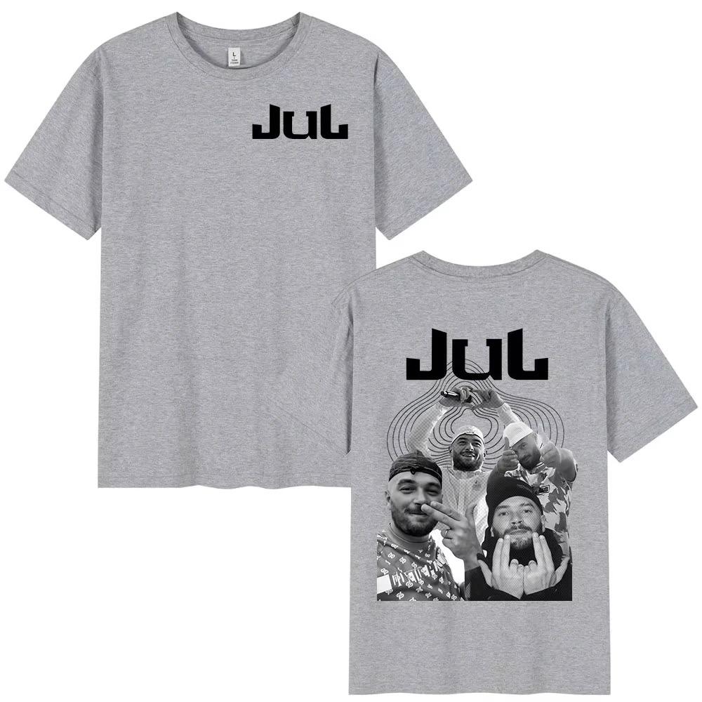 2026 Rapper Jul Alubm Graphic T-shirt Men Women Clothing Fashion Hip Hop T-shirts Casual Male Cotton Short Sleeves T Shirt Streetwear