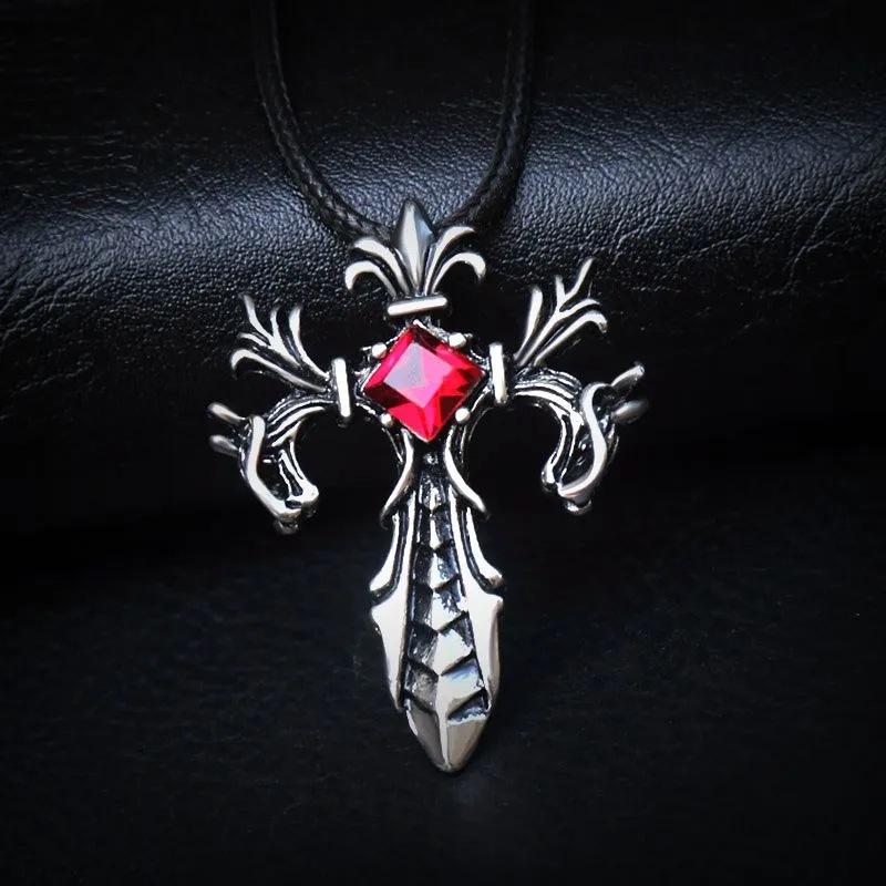 Men'S Pendants Trend Accessories Cross Pendants Necklace Accessories Trend Tags