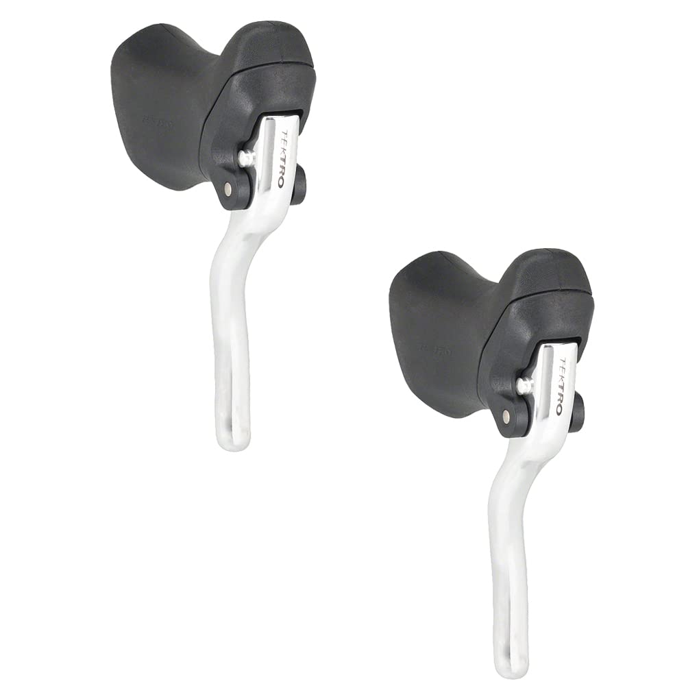 

Тормозная ручка TEKTRO RL340 для шоссейного велосипеда, черно-серебристая