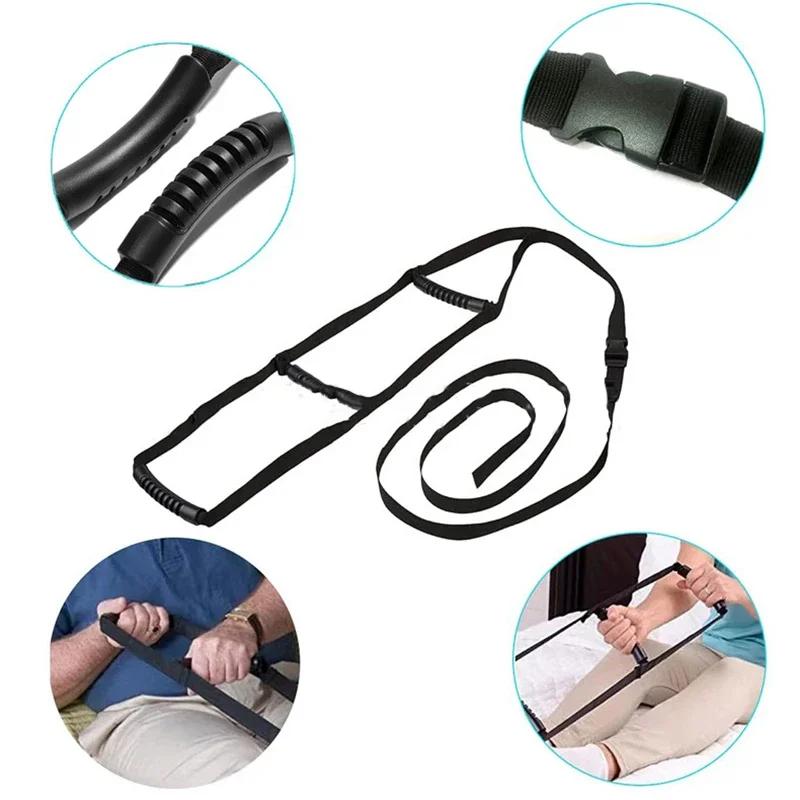 Bed Ladder Assist Sit Up Assist Strap with Handle Strap Rope Ladder Bed Support Sitting Pull Up Hoist for Elderly Senior