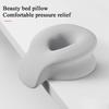 Massage Pillow for Bed Support Pillow for Face Down Rest High Elasticity Deep Sleep Tool for Travel, Business Trip, Home, Dorm