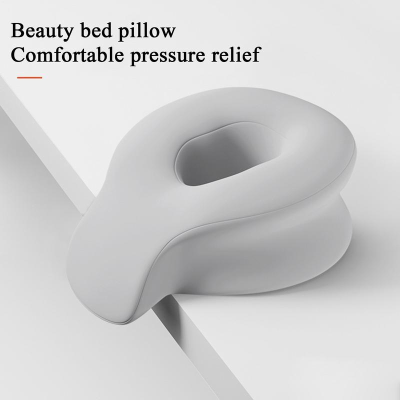 Massage Pillow for Bed Support Pillow for Face Down Rest High Elasticity Deep Sleep Tool for Travel, Business Trip, Home, Dorm