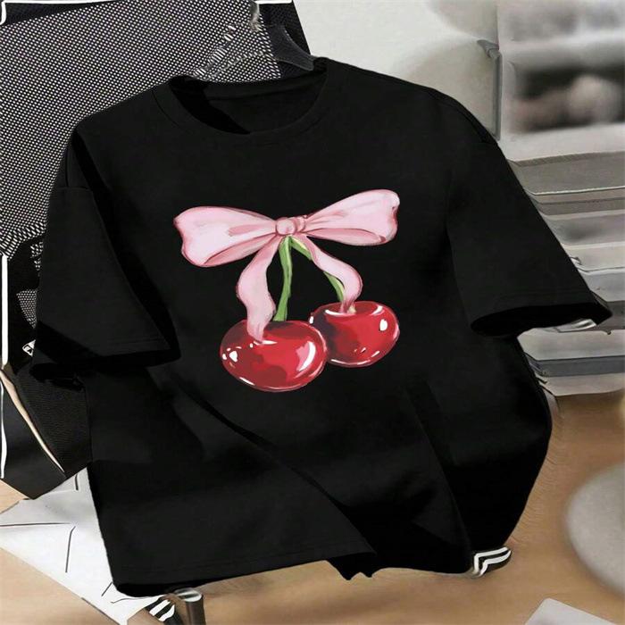 Casual Short Sleeved Printed Fashionable Oversized 3D Top Pattern T-shirt for Men Comfortable Summer Round Neck