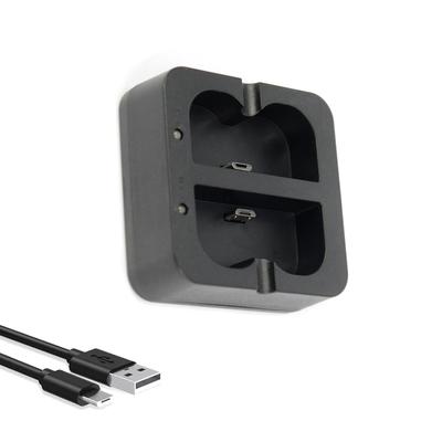 1 Stück Dual-Port-Ladegerät mit LED-Ladezustandsanzeige für Video-Türklingel 2/3/3 Plus/4 Batterien