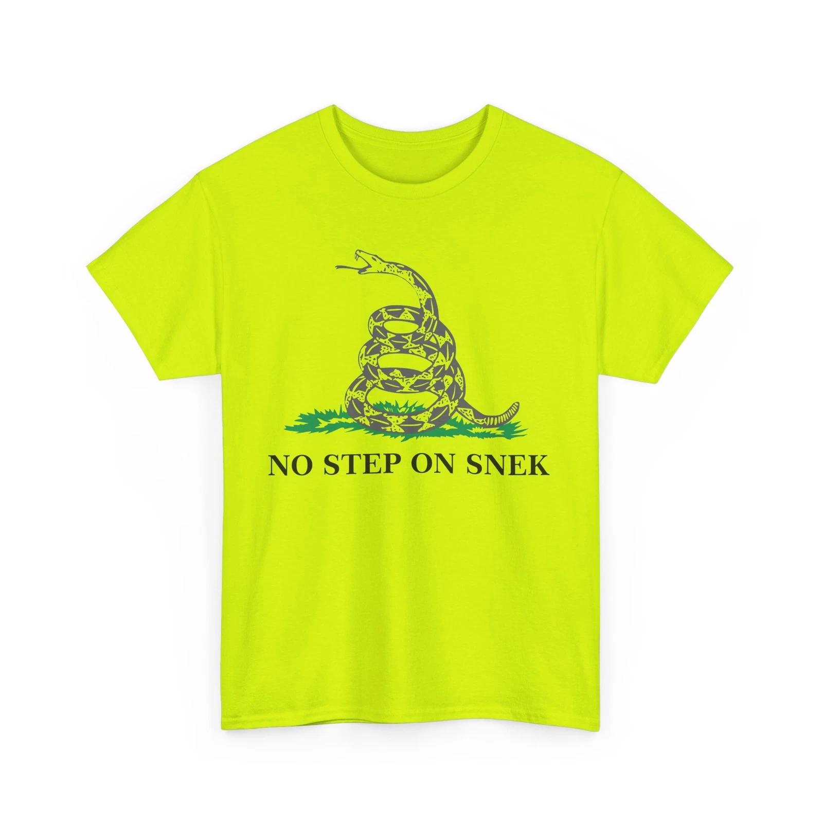 

Meme T-Shirt | Funny No Step On Snek Shirt 4XL