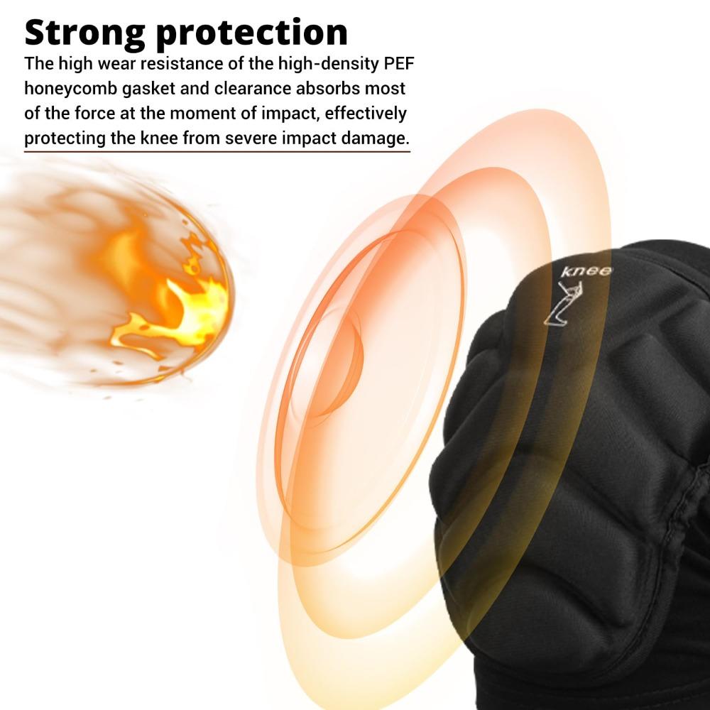 Knee Pads Anti Fall Protective Gear Roller Skating Skiing Skateboarding Outdoor Cycling Sports Durable Comfortable Best Seller