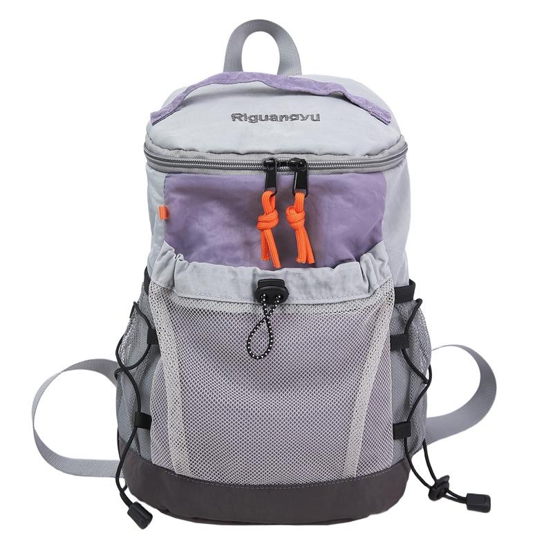 Schoolbag Mountaineering Bag Outdoor Sports Large Capacity Backpack Light Travel Anti-splashing Leisure Commuter Versatile Backpack