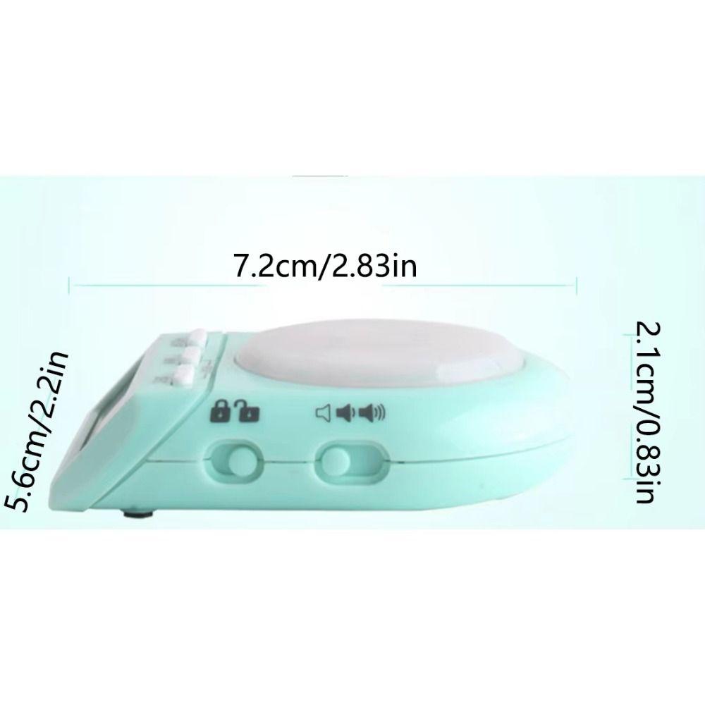 45° Display LCD Screen Electronic Countdown Timer Security Lock Visual Alarm Clock Timer  Kid