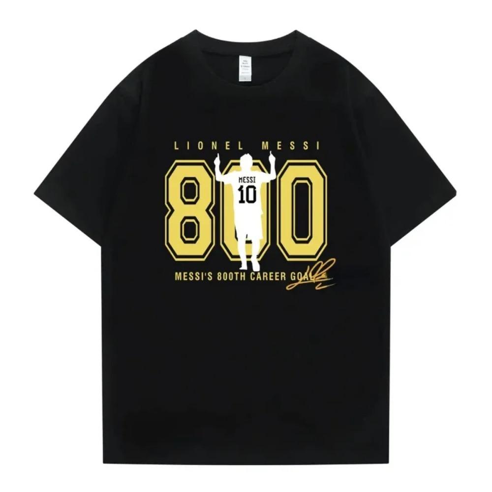 Summer Fashion Heavyweight Retro Men's English Letters 100% Cotton Printed Round Neck High-quality Casual Fitness Street T-shirt