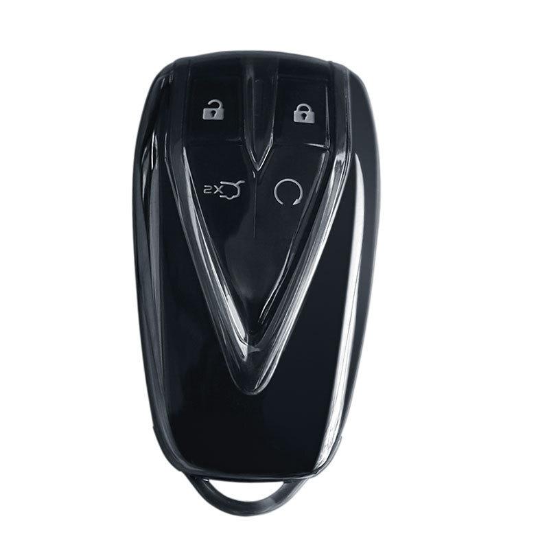 Soft Tpu Transparent Key Cover Holder For Changan CS75 Plus CS35 35 Plus J35 Hunter F70 Car Key Shell Accessories
