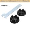 2Pcs Blender Rubber Coupler Gear Clutch with Removal Tool for Kitchen Aid 9704230