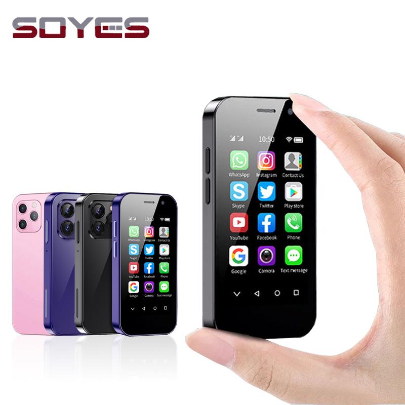 Soyes XS14 PRO 4G Mały smartfon 3,0 cala Android 9.0 RAM 2 GB / 3 GB ROM 16 GB / 32 GB 2600 mAh Face ID Dual SIM Telefon komórkowy