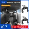 JVW4   2025 Hot Double Head Car Seat Back Headrest Hook Hanging Storage Holder For Benz C180 C300 W124 W176 W177 C200 C260 GLC CLE CLA