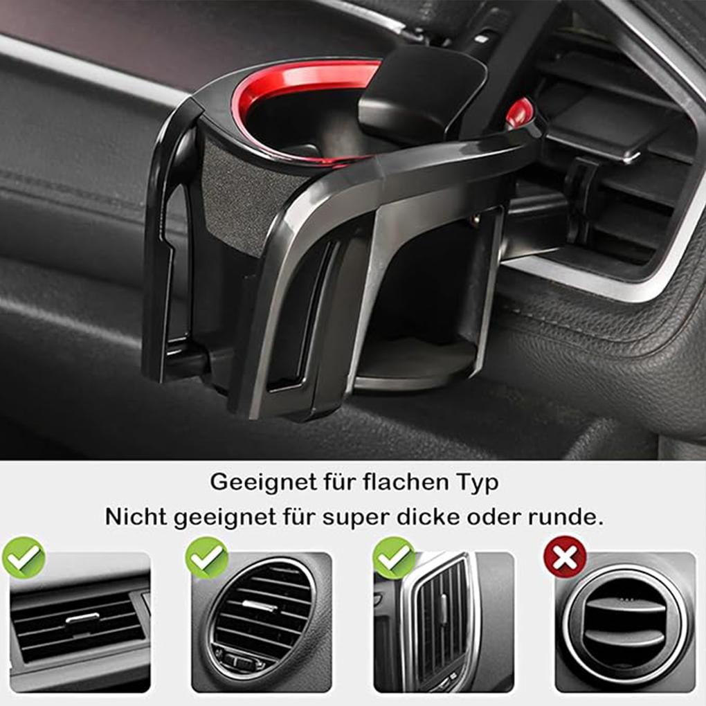 Multi-functional Car Cup Holder Adjustable And Convenient For Any Trip Hands-free Car Cup Holders