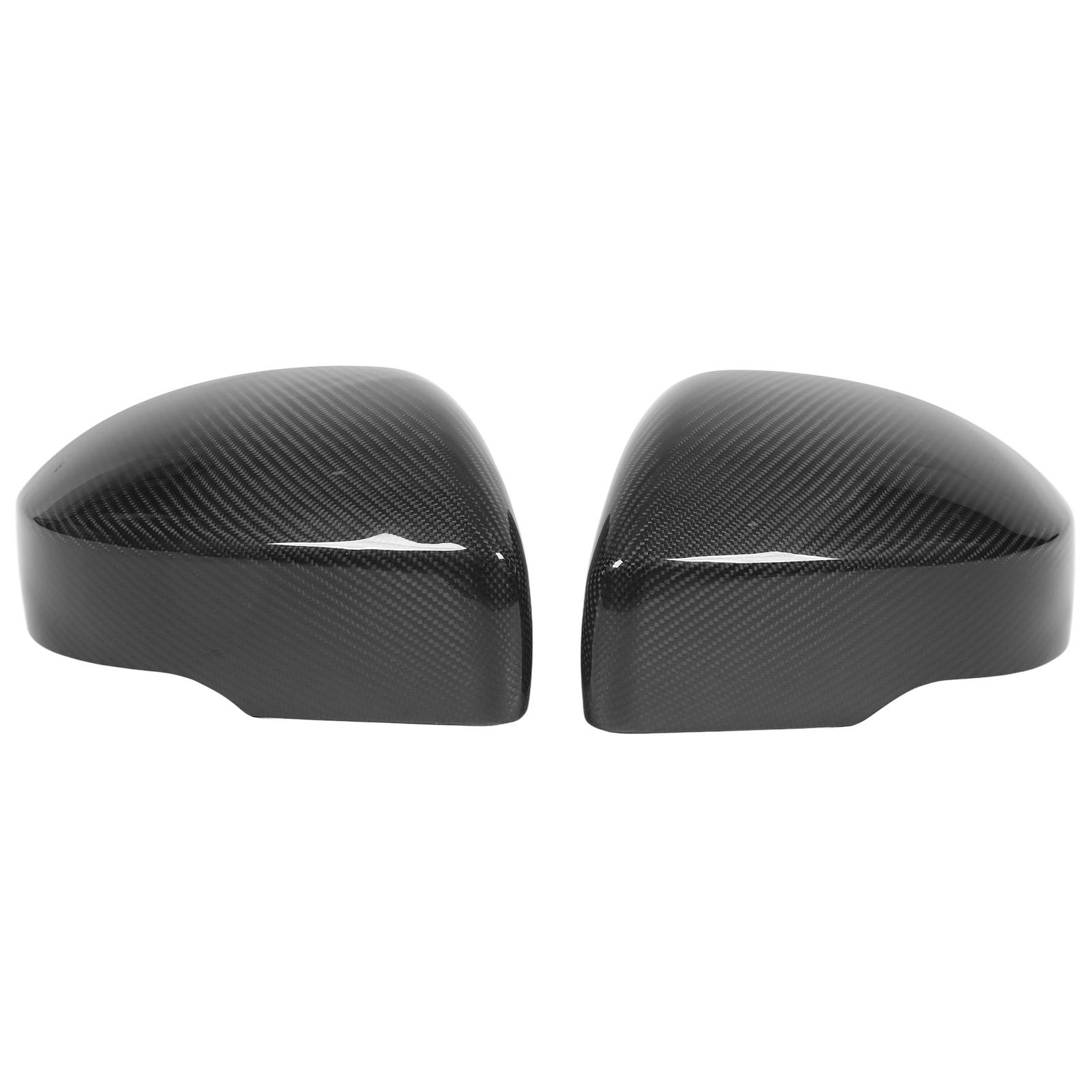 

2pcs Door Rearview Mirror Cover Real Carbon Fiber Replacement for Land Rover Range Rover Vogue L405 2013‑2019