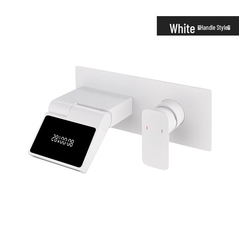 TLXT Gold Bathtub Waterfall Faucet