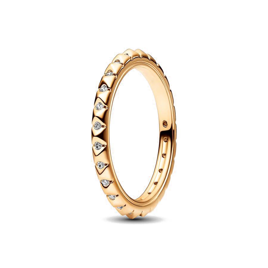 18K Gold-plated Zircon Inlaid With Butterfly Pearl Fashionable S925 Silver Women s Boutique Ring Fit For Party Dress Matching 6