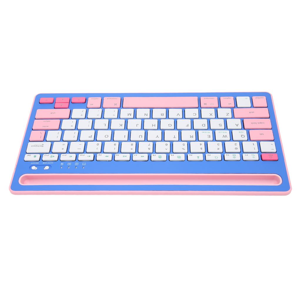 Wireless Keyboard Rechargeable Ergonomics Silent Keys Tablet Keyboard for Phones