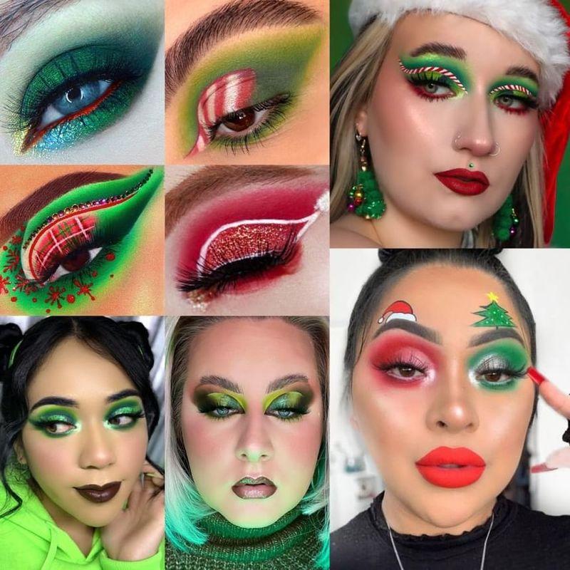 DE'LANCI - 18 Colors Christmas Eyeshadow