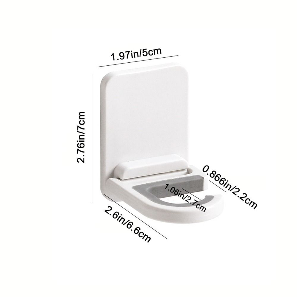 3 Stück Selbstklebender Besenhalter Wandmontierter Besen Mopp Clip Besenbürsten Organizer Küche