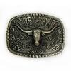 3D Bull Head Western Cowboy Punk Fashion Alloy Belt Buckle