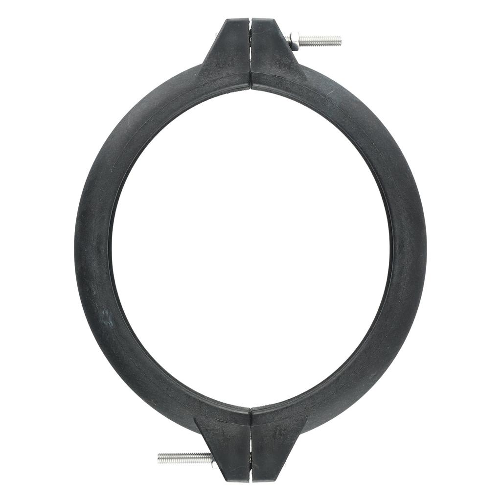 Swimming Pool Sand Filter Valve Clamp Collar Replacement for 1 5 Inch Valve with Nut and Bolt Heavy Duty Plastic