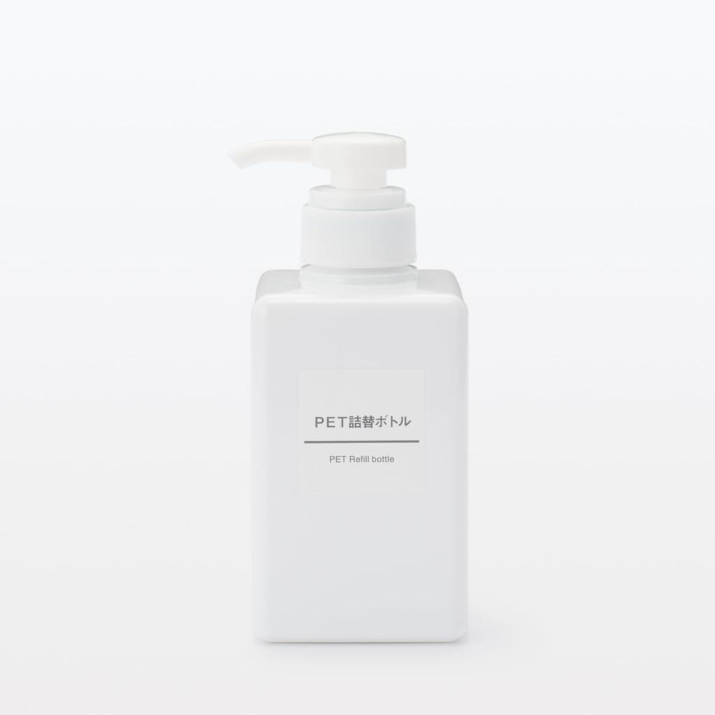MUJI PET Refill OHB14A1A Bottle, White, 400ml,