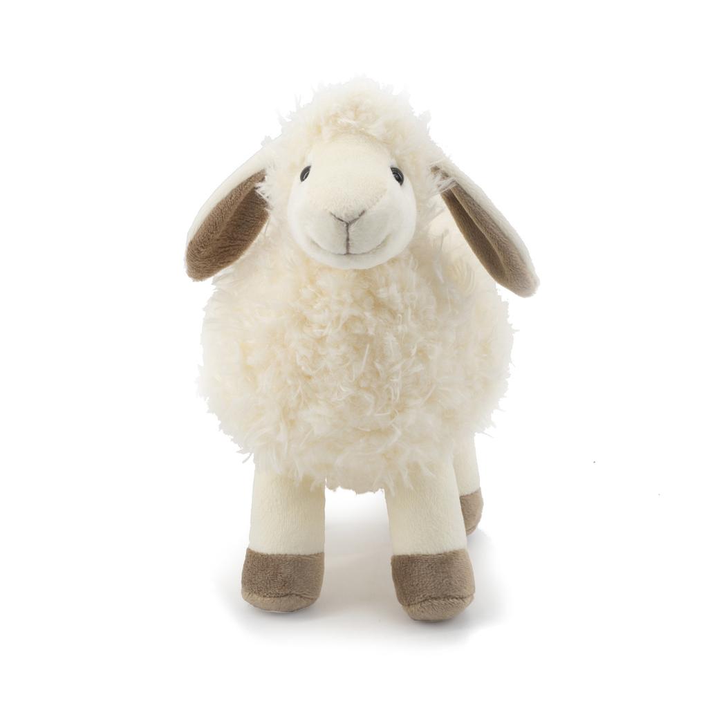Bambini Morbida Pecora Bianca Peluche Bambola Bambino Animale Carino Bambola Bambine Bambino Bambola di Peluche Giocattoli per la Casa Compagno per Dormire Peluche
