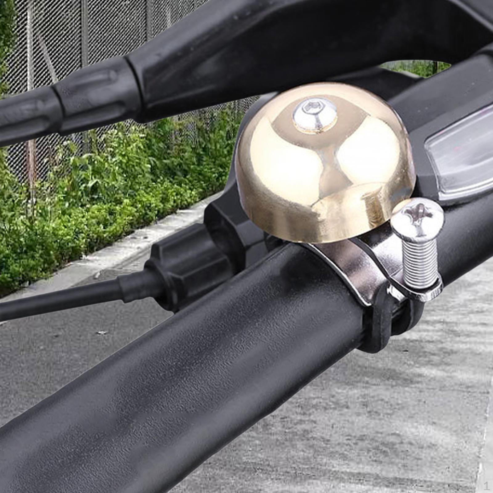 Cycling Bell - Sleek and Stylish for City Biking золотой