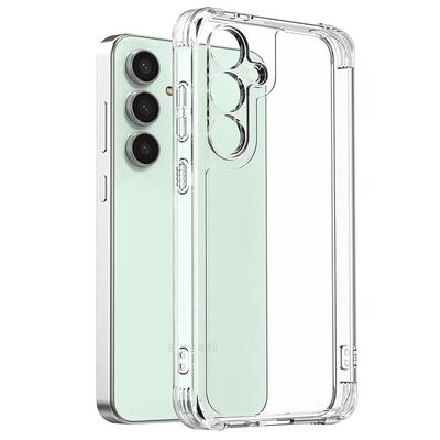 Klare Handyhülle für Samsung Galaxy S25 Edge S24 S23 Ultra Silikon Weiche Abdeckung für Samsung S22 S21 S20 Plus S23 S24 Fe Hülle