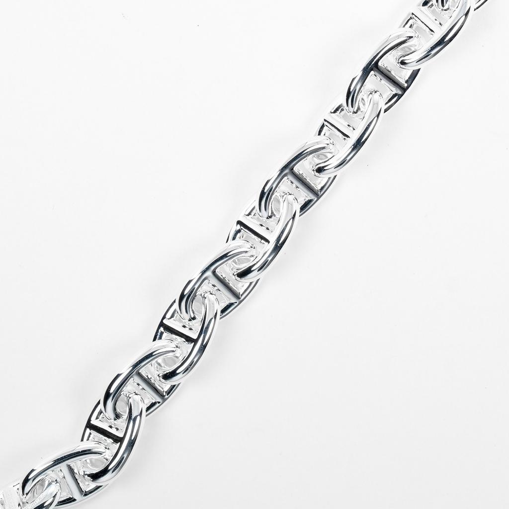 Hermes Chaine d’Ancre PM Bracelet 16 Links Wrist Size 5.5" Silver925 35.9g Women Used