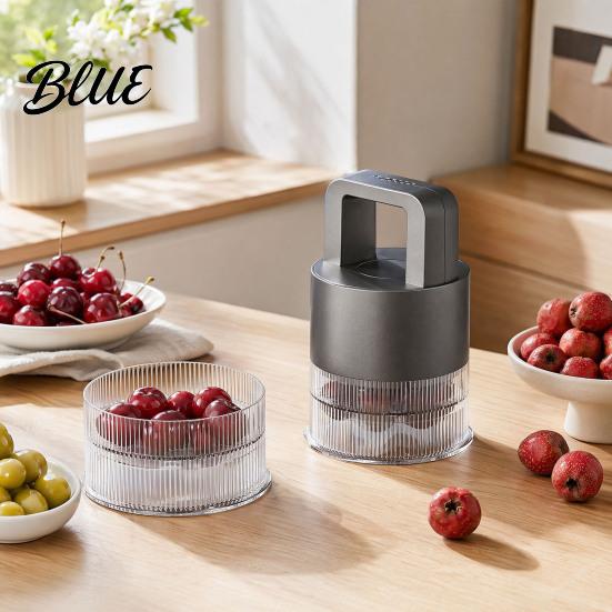Food Grade Cherry Corer 7 Hole Pitter Pitter Tool Portable Fruit for Cherries Olives Quick Press Multi Remover Kitchen Tool Jam And Baking