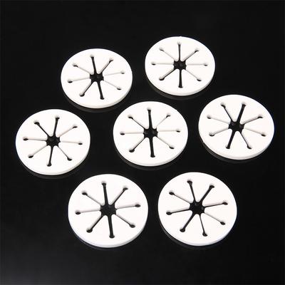 7Pcs Sock Clips Sock Holder Rings Organizers Sorters Locks Clips Clothes Pegs For Home Laundry White